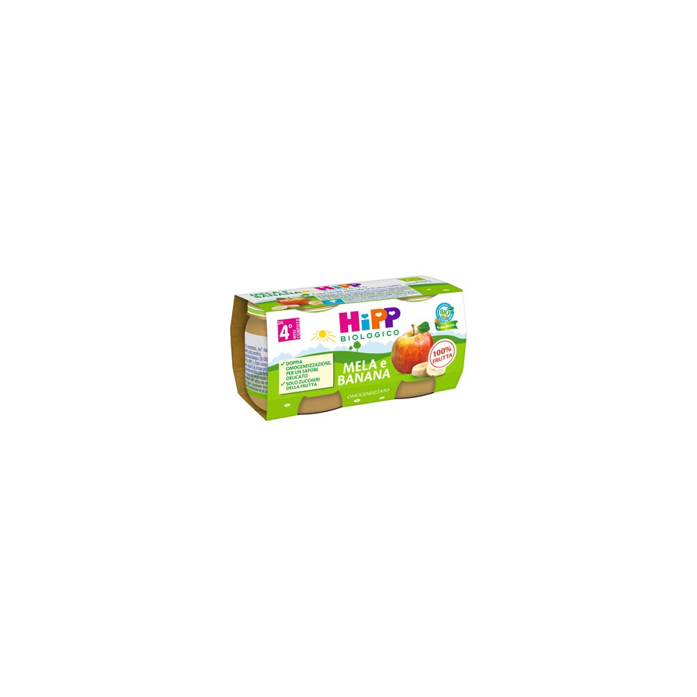 HIPP BIO OMOG MELA/BANANA2X80G