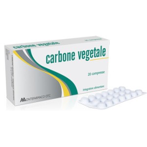 CARBONE VEGETALE 40 COMPRESSE