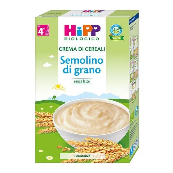 HIPP BIO CREMA DI CEREALI SEMOLINO DI GRANO 200G 4MESI+