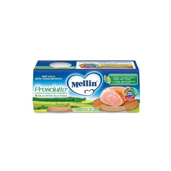 MELLIN OMOG PRCIUTTO 2X80G