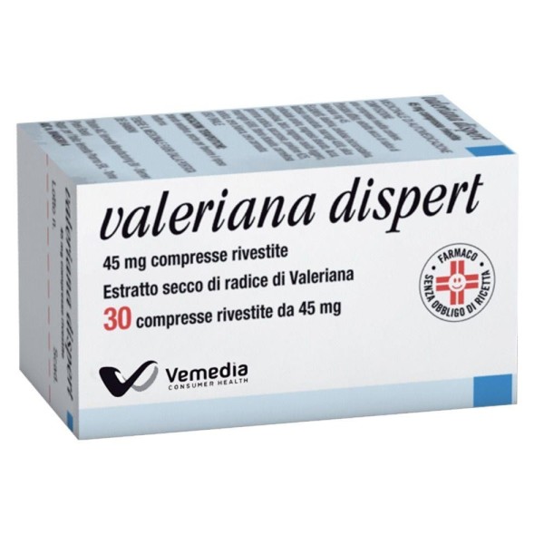 VALERIANA DISPERT 30 COMPRESSE 45MG