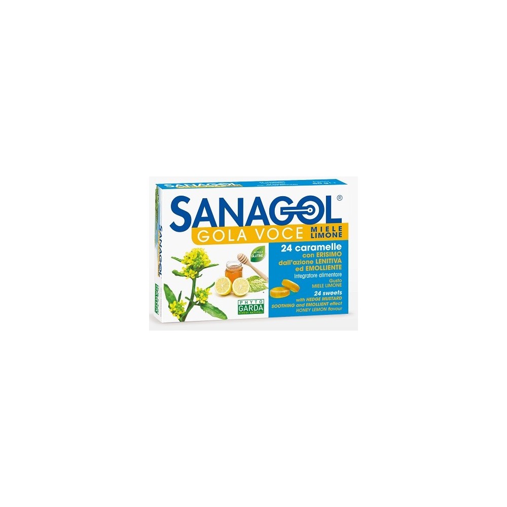 SANAGOL GOLA VOCE MIELE LIMONE 60G