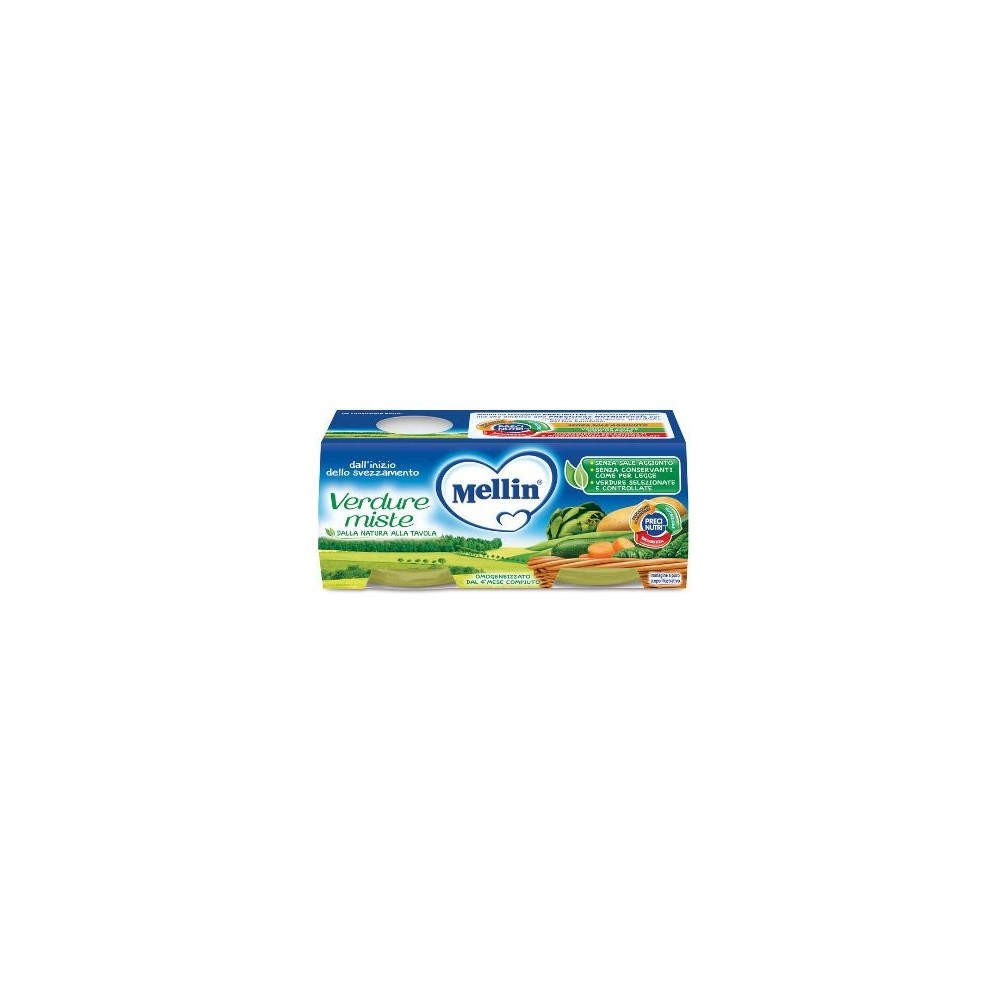 MELLIN OMOG VERDURE 2X80G