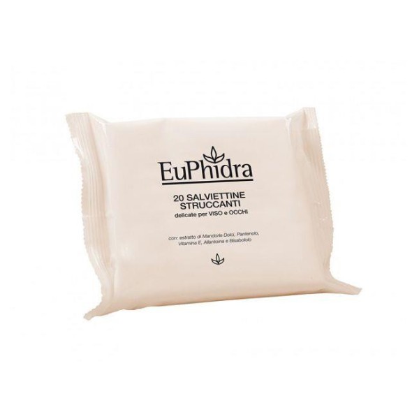 EUPHIDRA SALVIETTINE STRUCCANTI 20PZ