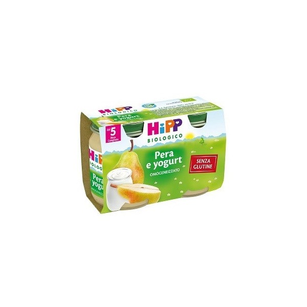 HIPP BIO OMOG PERA/YOGURT2X125