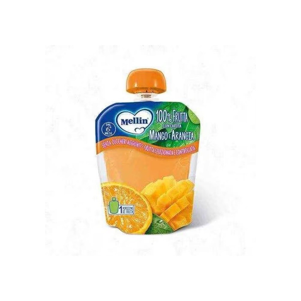 MELLIN POUCH ARANCIA MANGO 90G