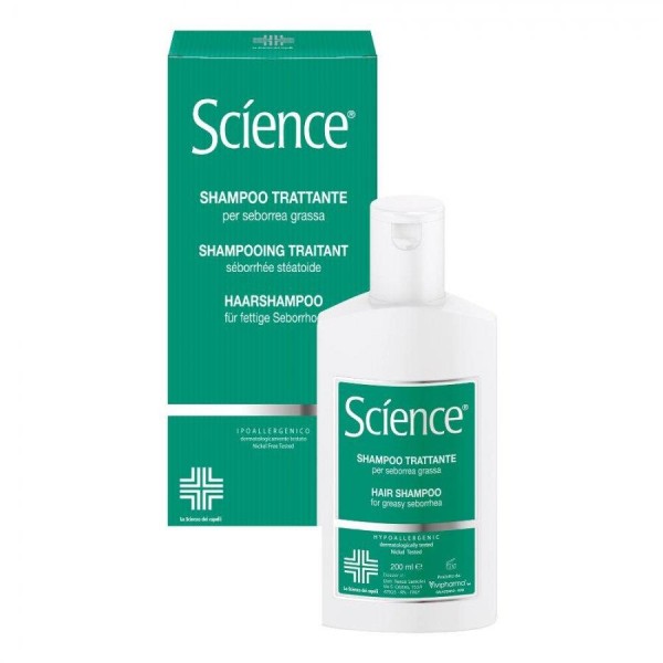 SCIENCE SHAMPOO TRATTAMENTO SEBORREA GRASSA 200ML