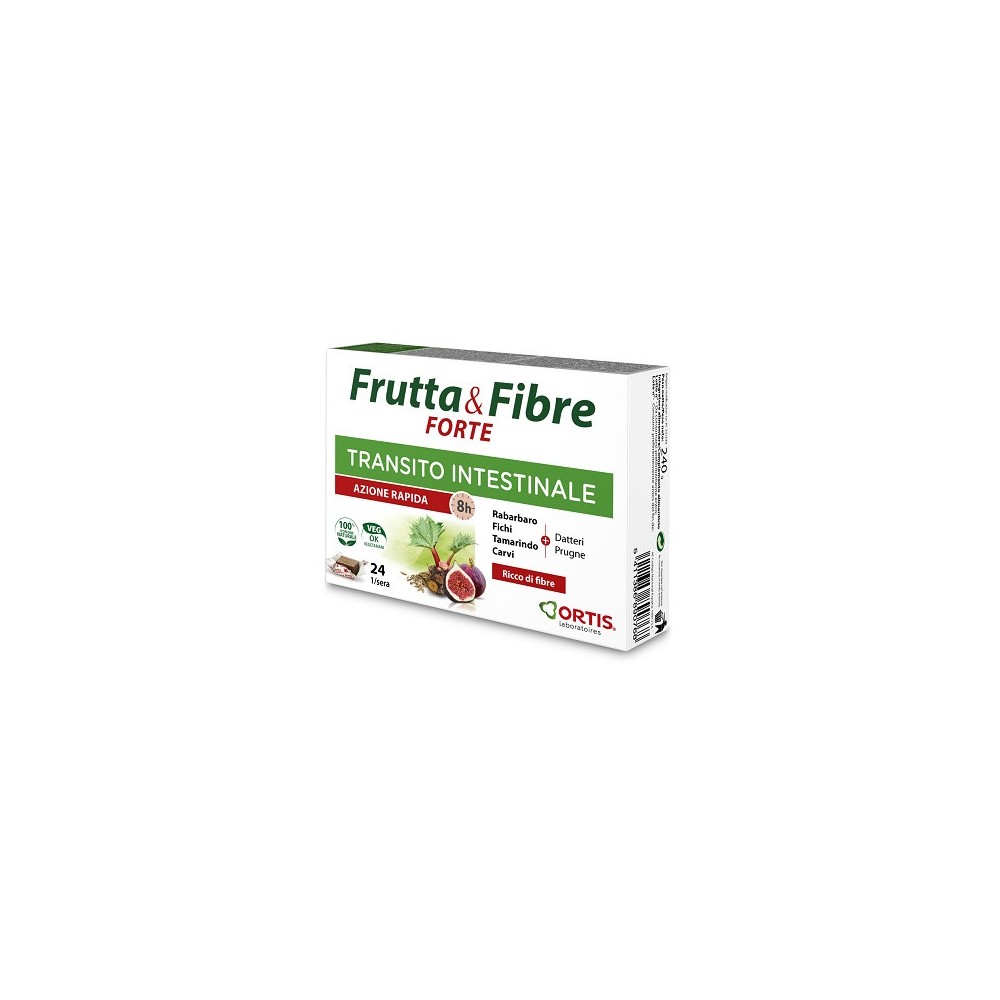 FRUTTA & FIBRE FORTE 24 CUBETTI