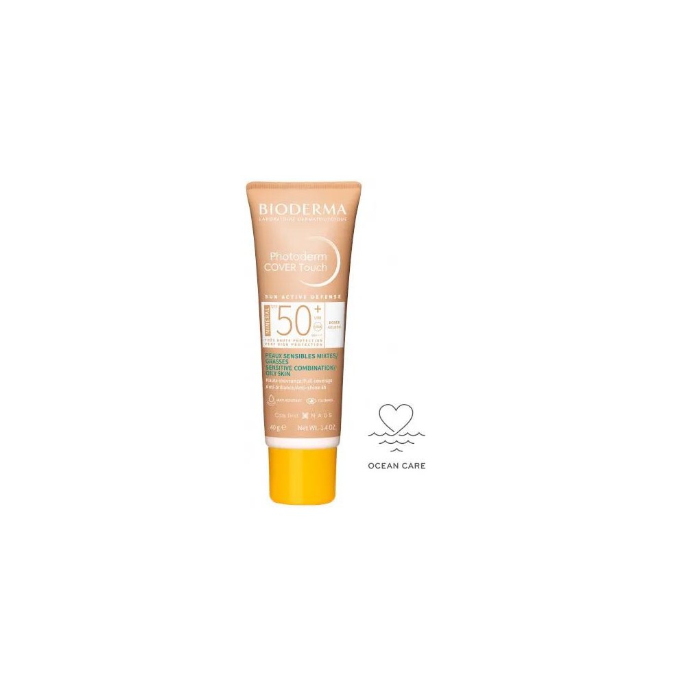 BIODERMA PHOTODERM MINERAL COVER TOUCH 40ML SPF 50+ DORÉE